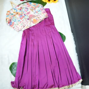 Royal Purple Fairy Gown – Stylish Kids Party Wear Dress for Girls